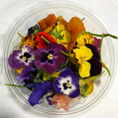 Mix de flores comestibles